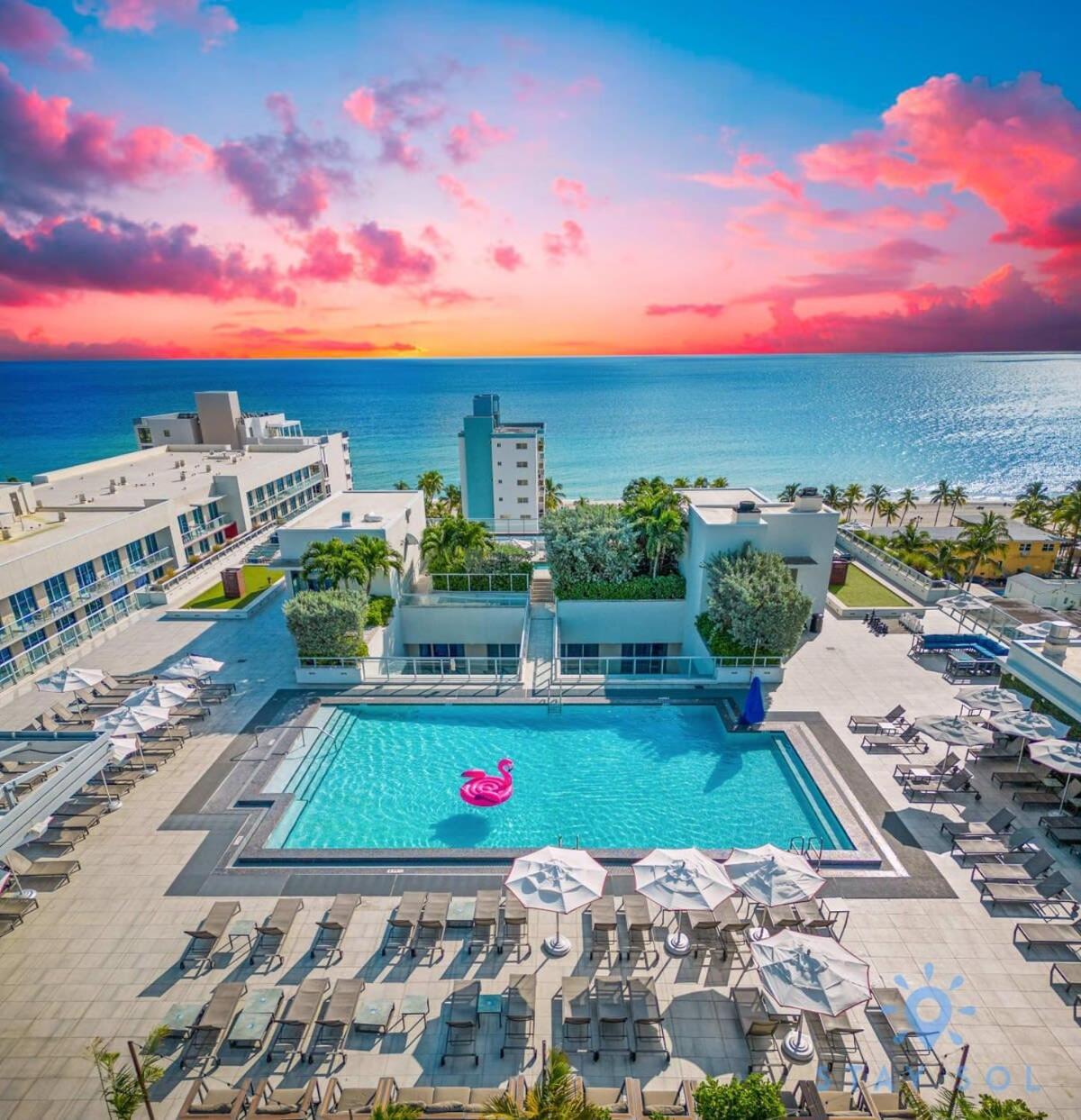 Rooftop Pool & Hot Tub - Gym - Hollywood Beach Εξωτερικό φωτογραφία