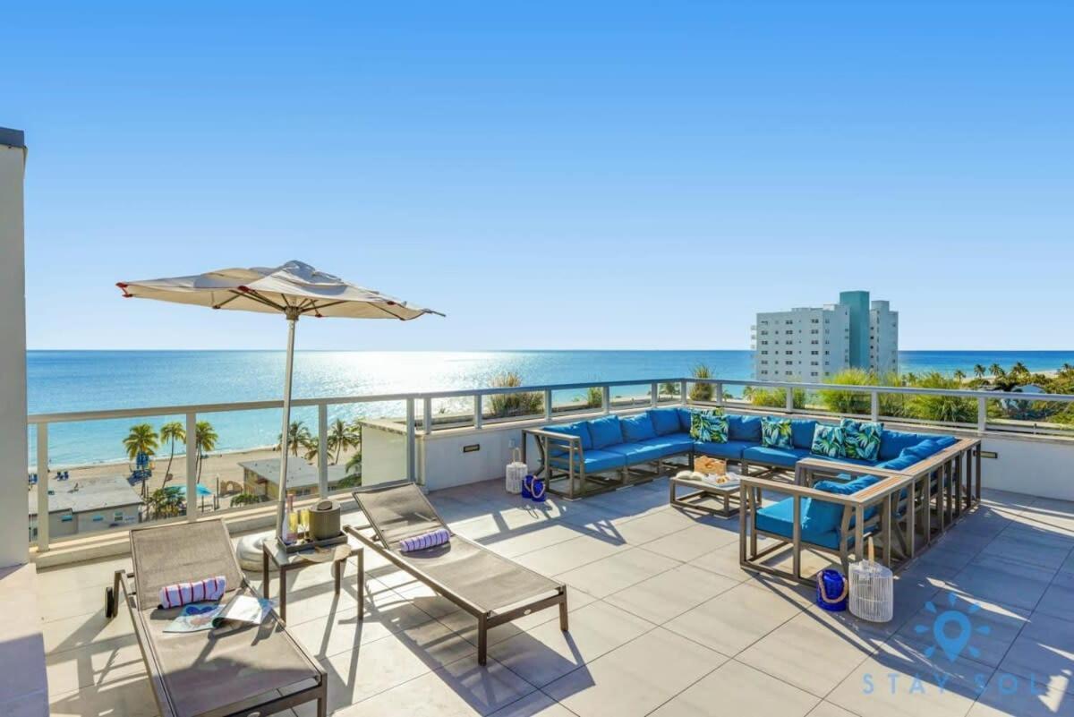 Rooftop Pool & Hot Tub - Gym - Hollywood Beach Εξωτερικό φωτογραφία