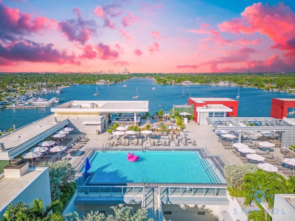 Rooftop Pool & Hot Tub - Gym - Hollywood Beach Εξωτερικό φωτογραφία