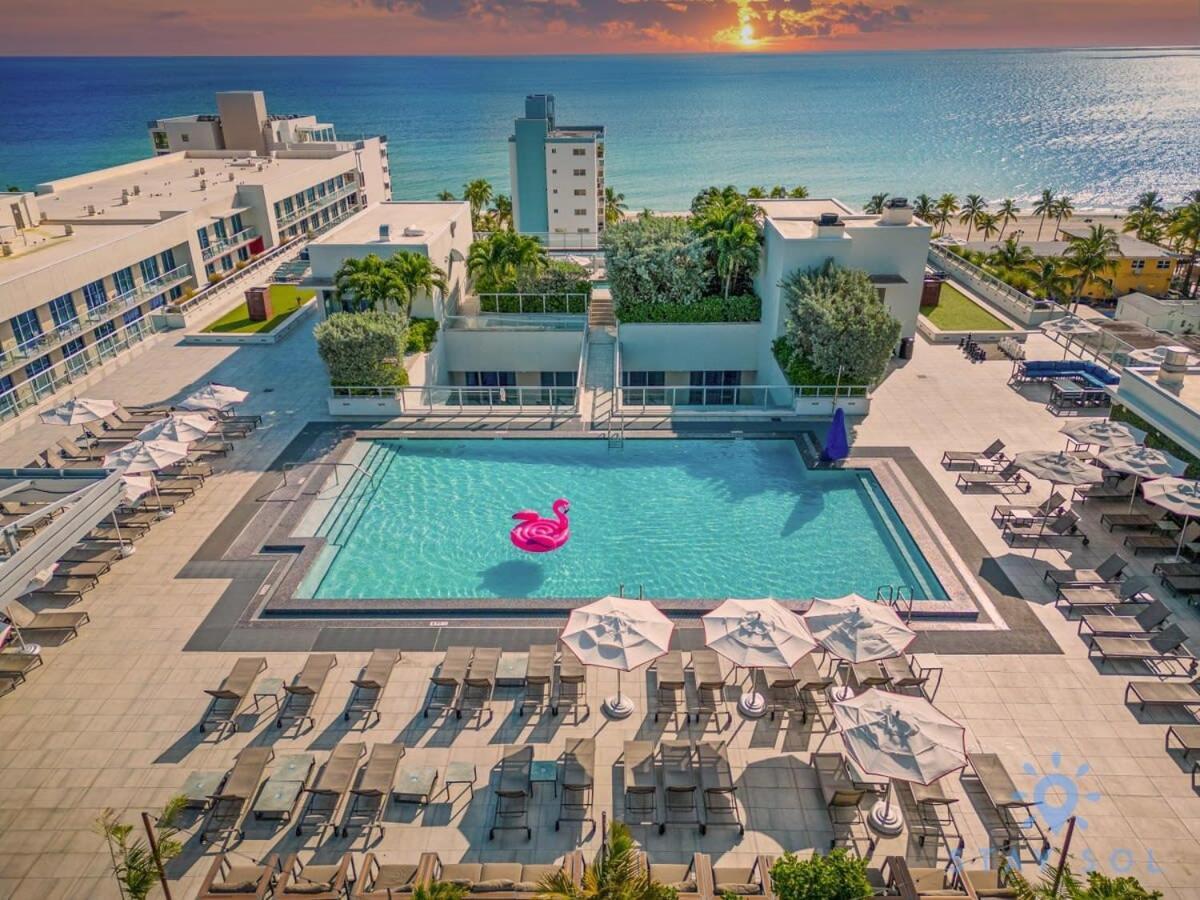 Rooftop Pool & Hot Tub - Gym - Hollywood Beach Εξωτερικό φωτογραφία