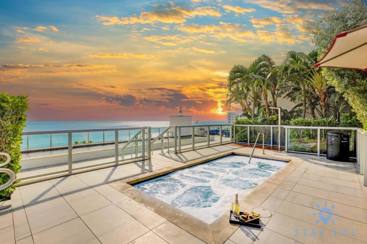 Rooftop Pool & Hot Tub - Gym - Hollywood Beach Εξωτερικό φωτογραφία