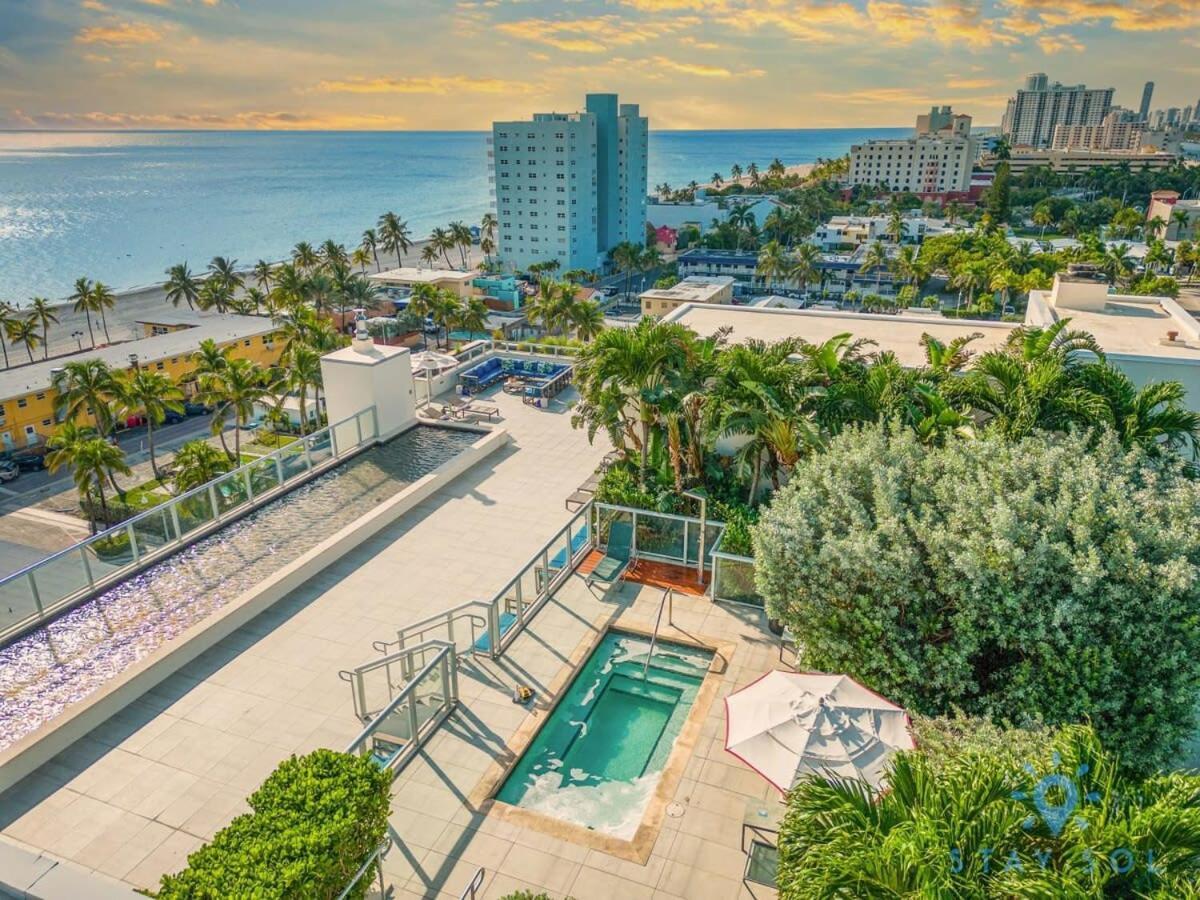 Rooftop Pool & Hot Tub - Gym - Hollywood Beach Εξωτερικό φωτογραφία