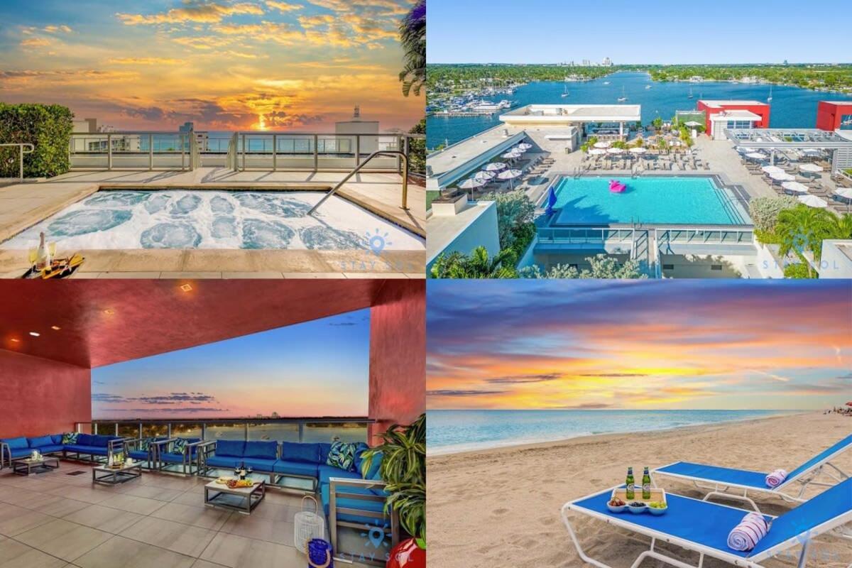Rooftop Pool & Hot Tub - Gym - Hollywood Beach Εξωτερικό φωτογραφία
